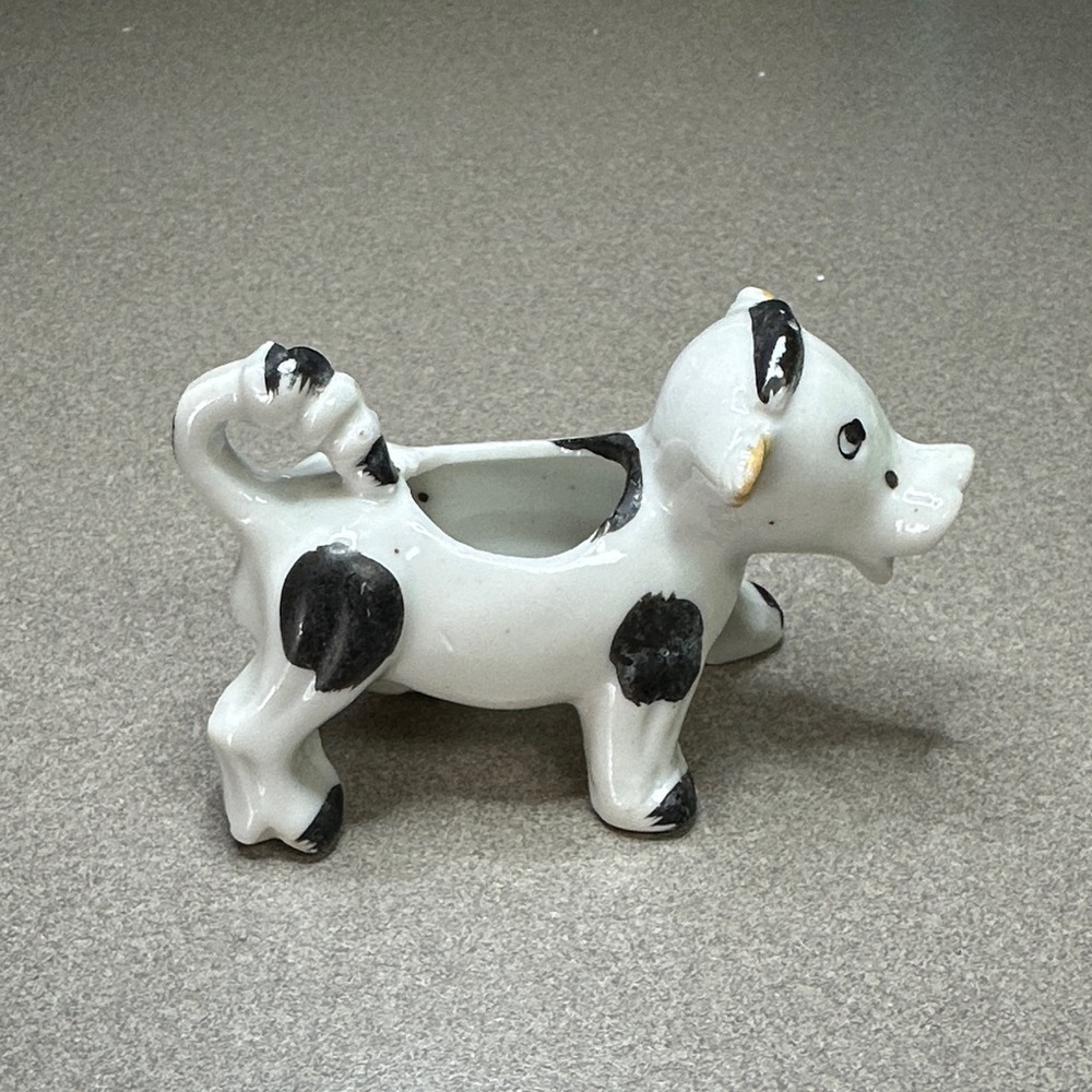 Whimsical Cow Creamer - Black and White - Picture 4 of 10